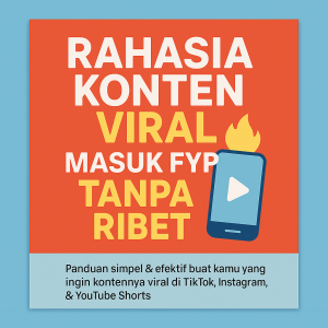 E Book Rahasia Konten Viral: Masuk FYP Tanpa Ribet